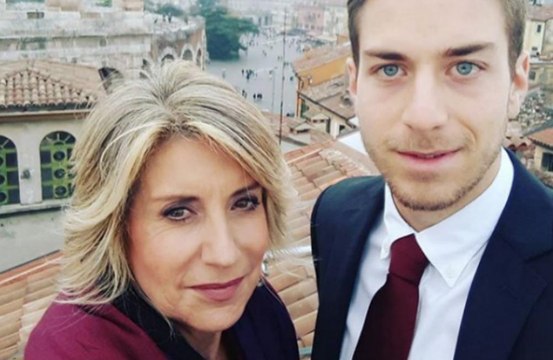 Tiziana Ferrario, il figlio della giornalista ricoverato a 29 anni per il Coronavirus