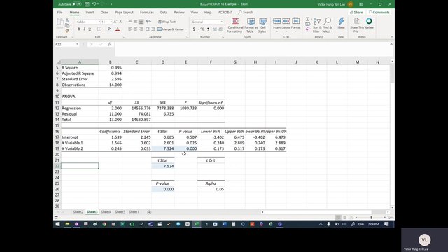 Multiple Regression Model Building 002