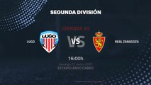 Previa partido entre Lugo y Real Zaragoza Jornada 33 Segunda División