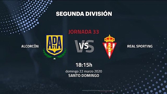 Previa partido entre Alcorcón y Real Sporting Jornada 33 Segunda División