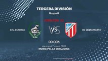 Previa partido entre Atl. Astorga y UD Santa Marta Jornada 32 Tercera División