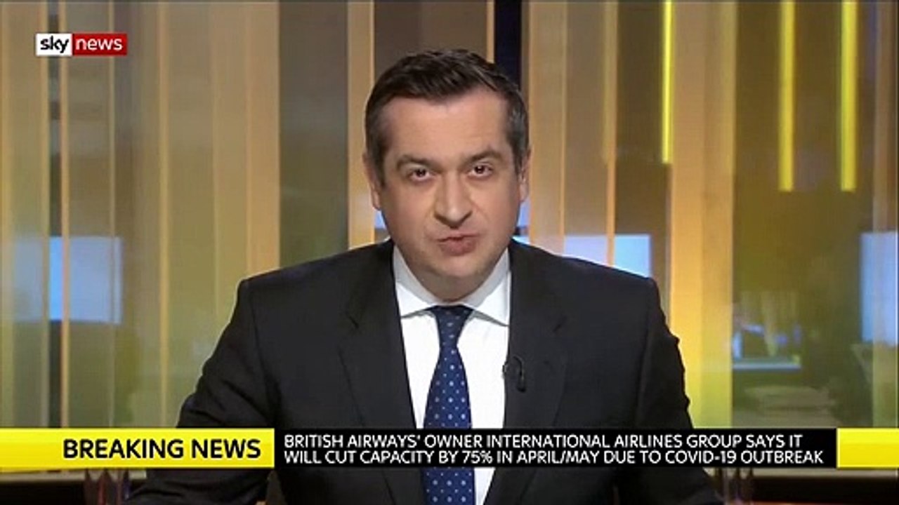BREAKING_ Airlines scrap flights coronavirus
