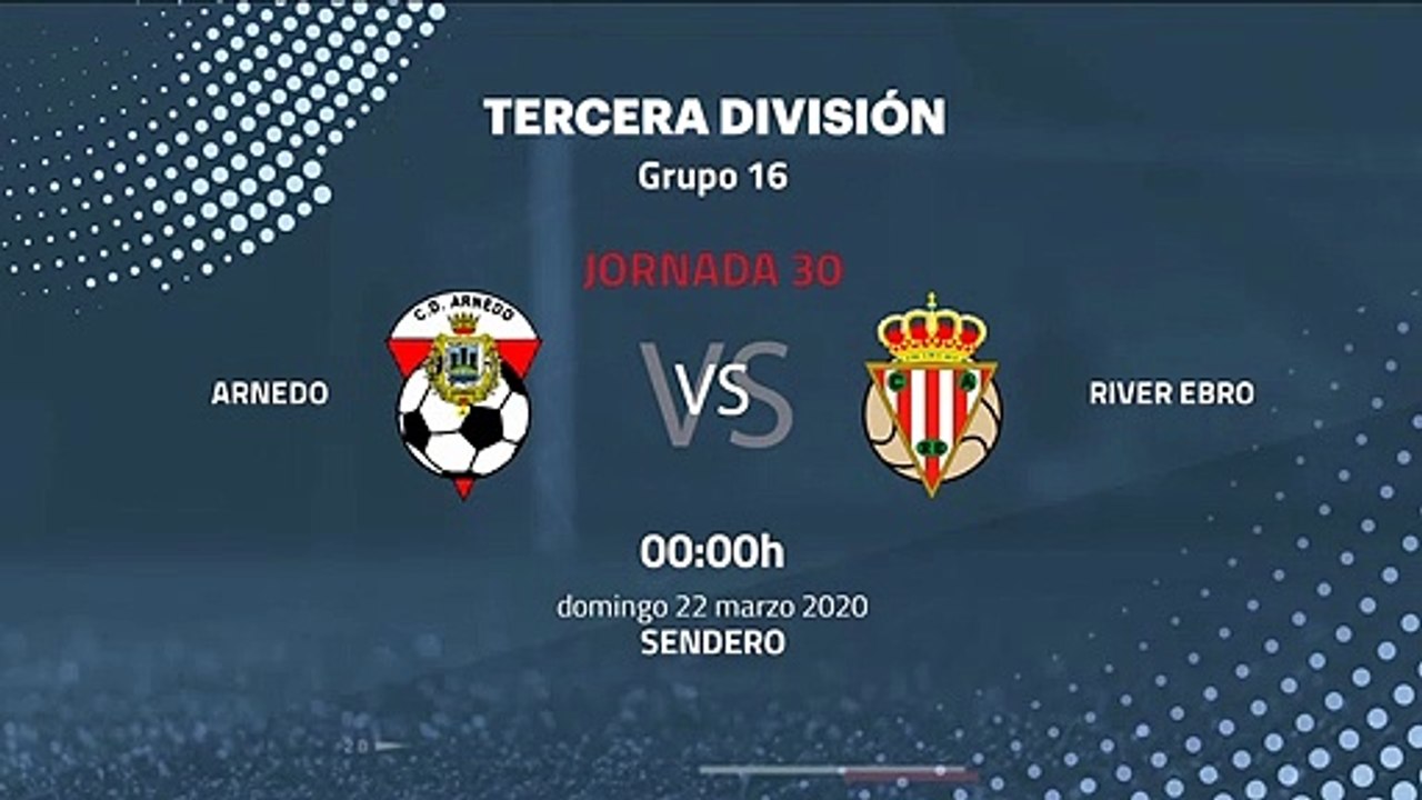 Previa partido entre Arnedo y  River Ebro Jornada 30 Tercera División