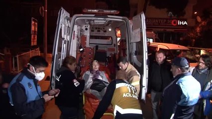 Mühürlenen binanın sakinleri tahliye edildi