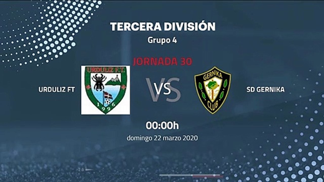Previa partido entre Urduliz FT y SD Gernika Jornada 30 Tercera División