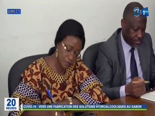 RTG/ Covid 19 : Vers une fabrication des solutions hydroalcooliques au Gabon