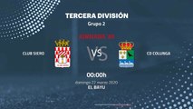 Previa partido entre Club Siero y CD Colunga Jornada 30 Tercera División