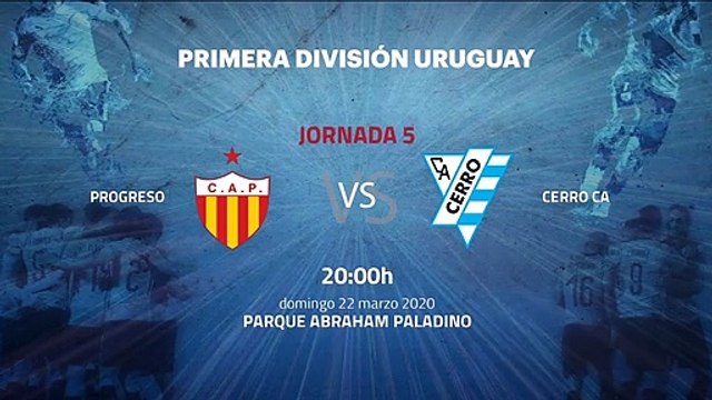 Previa partido entre Progreso y Cerro CA Jornada 5 Apertura Uruguay