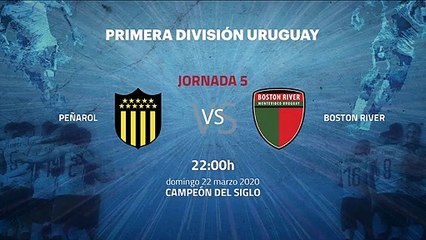 Previa partido entre Peñarol y Boston River Jornada 5 Apertura Uruguay