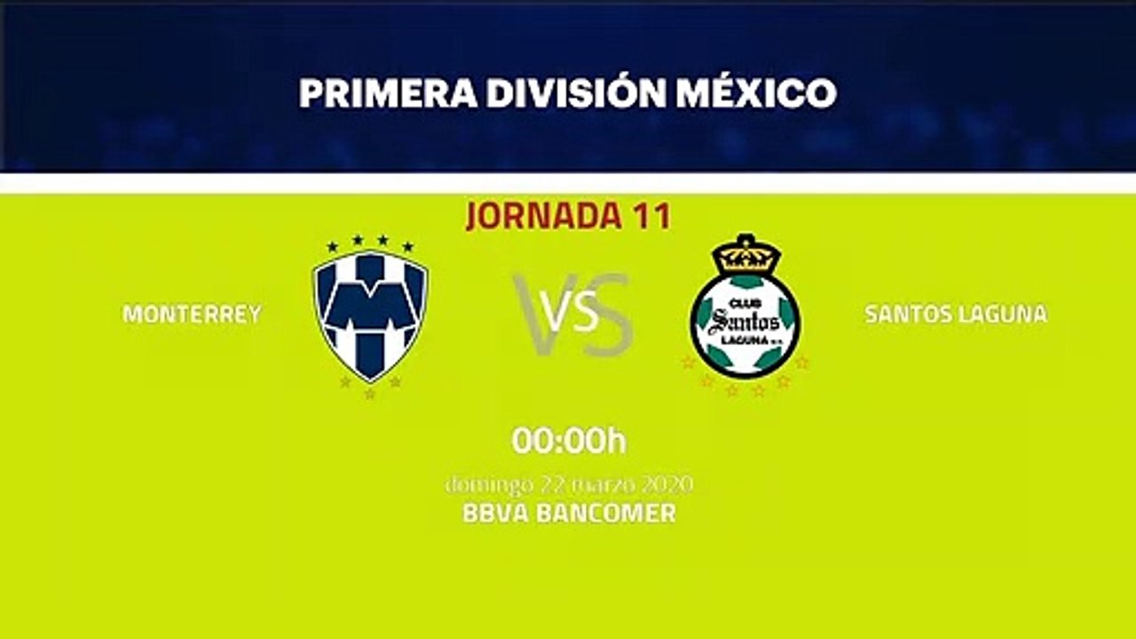 Previa partido entre Monterrey y Santos Laguna Jornada 11 Liga MX - Clausura