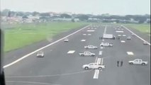 Jose Joaquin de Olmedo International airport, Ecuador: police block runway at international airport to stop planes landing