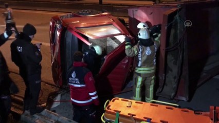 Sancaktepe’de trafik kazası: 2 yaralı - İSTANBUL