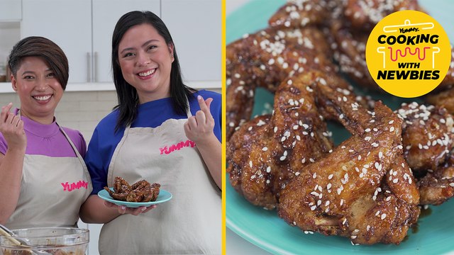 Korean Fried Chicken Wings Recipe - Cooking With Newbies | Yummy PH