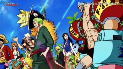[Spoiler One Piece 975]. Luffy cãi nhau với Kid, Kyoshiro lộ danh tính