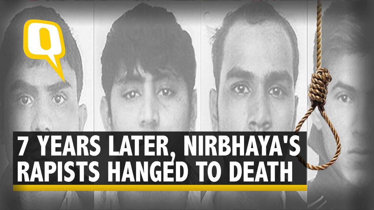 Nirbhaya's Rapists Hanged To Death After Late Night Hearing In SC