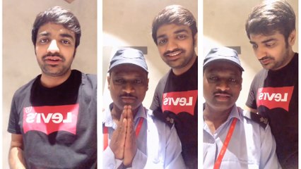 தனது வீட்டு வாட்ச் மேன் குறித்து வீடியோ வெளியிட்ட சதீஷ்