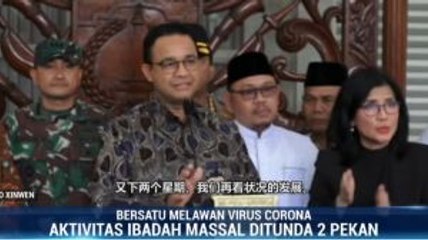 Anies Minta Warga Jakarta Sementara Tak Hadiri Ibadah Massal