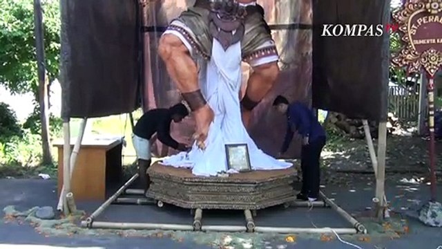 Kreatif!!! Pemuda Bali Buat Ogoh-ogoh dari Bahan Ramah Lingkungan