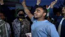 'AP Singh Murdabad', slogans raised outside Tihar, Video