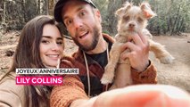 Lily Collins fête son anniversaire en quarantaine avec son célèbre petit ami