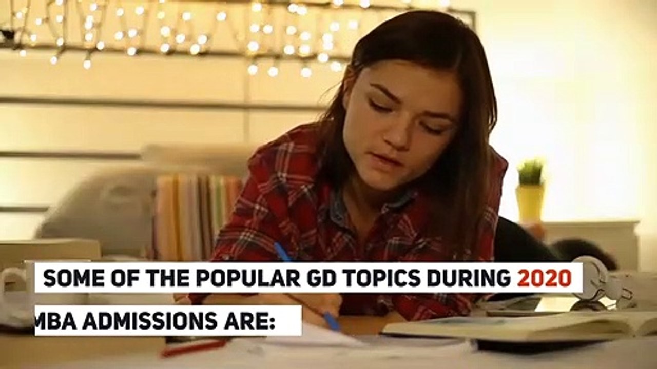 What Are The Popular GD Topics During The 2020 MBA Admissions?