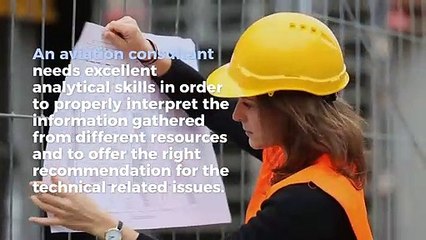 Tom Sadeghi | Qualification required for aviation consultant