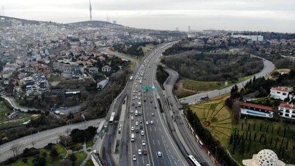 İstanbul trafiğine 'korona virüs' etkisi