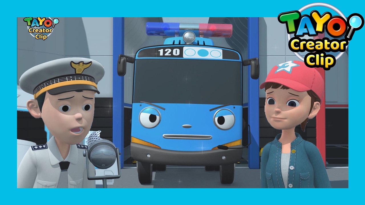 Emergency Center Dispatch! Who's there?l  Tayo Creator Clip #7 l Tayo the Little Bus