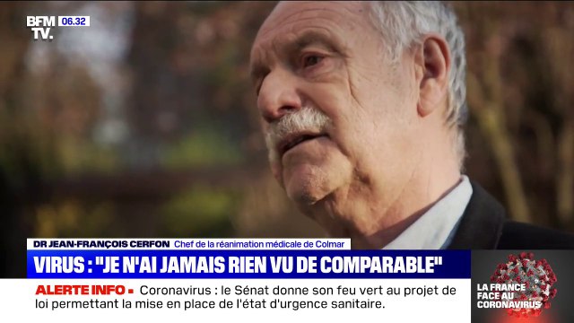 Je n'ai jamais rien vu de comparable. Le chef de la réanimation médicale de Colmar témoigne de la gravité de la crise sanitaire du coronavirus