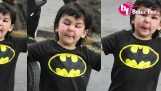 Taimur Ali khan Cute & Funny Expressions To media Persons