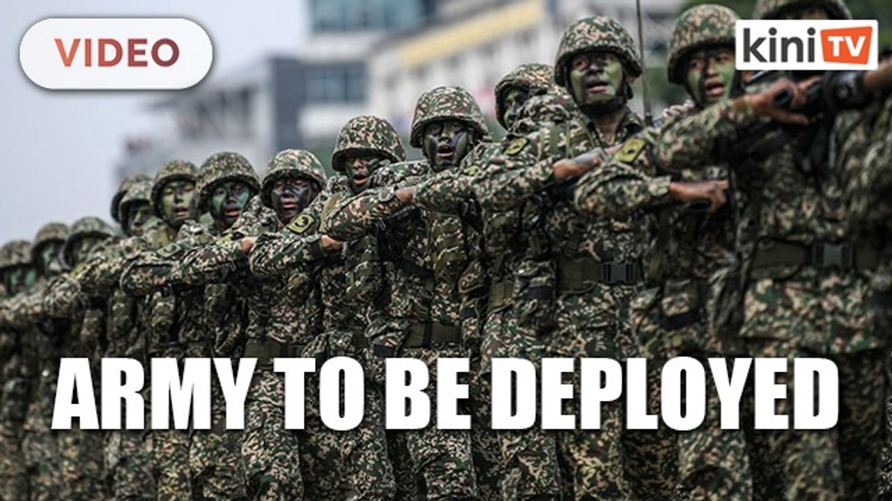 Army to be deployed starting Sunday