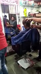 Thick Hair cut and Shave