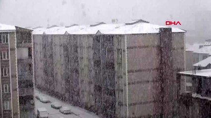 Muş'ta mart karı 35 köy yolunu ulaşıma kapattı