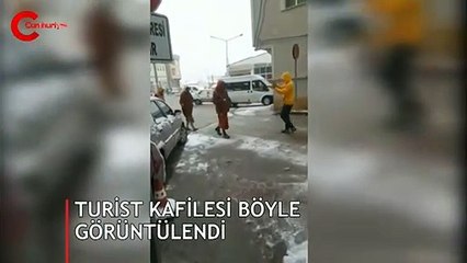 Yer: Sivas... Görenleri şaşkına çevirdiler