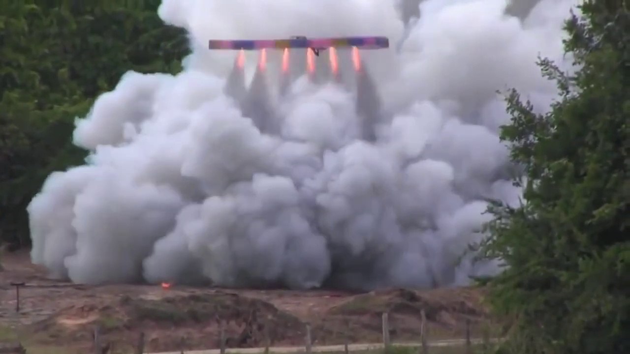 Giant Circular Rocket in Thailand