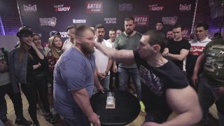 Пельмень vs Руки Базуки и Сатанист. Farmer vs Synthol man. Каменные лица.