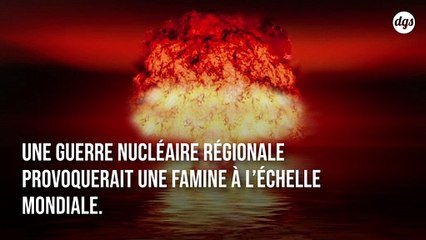 Une guerre nucléaire, même limitée, peut causer la plus grande famine de l'Histoire moderne