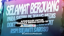 Apresiasi Tenaga Medis Melalui Karangan Bunga