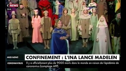 VIRUS - Pour aider les Français durant la période de confinement, l'INA offre trois mois à son nouveau site de streaming Madelen - VIDEO