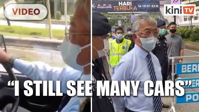 ‘Many cars still on the road’ - Agong checks control order compliance