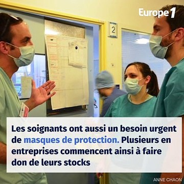Coronavirus : ces entreprises qui se mobilisent pour aider les soignants