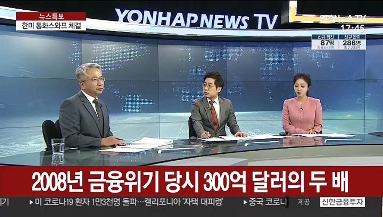 [김대호의 경제읽기] 한미 통화스와프 체결…코스피·코스닥 '매수 사이드카' 발동