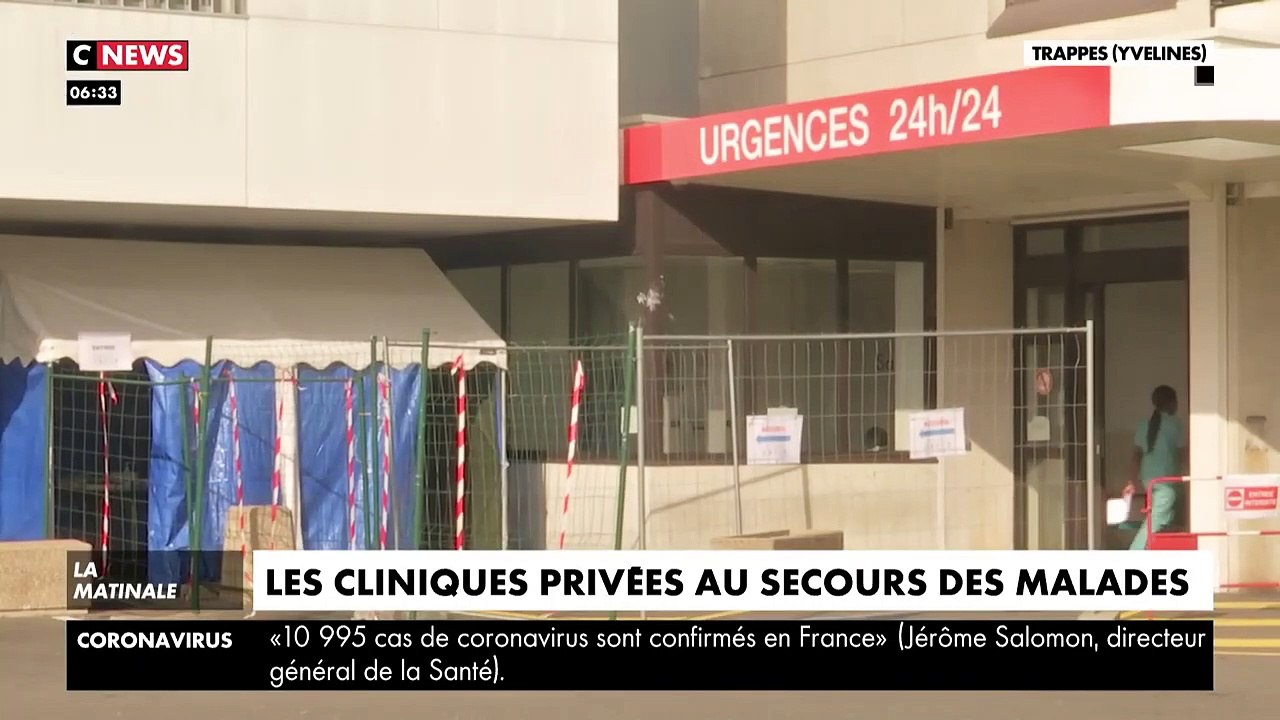 VIRUS - Pour soulager les hôpitaux publics, les établissements privés proposent leurs services pour accueillir les malades - VIDEO