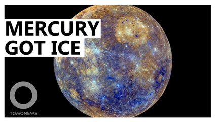 Mercury's scorching heat may help the planet form ice