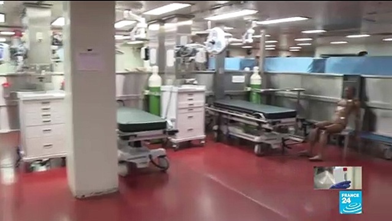 Coronavirus pandemic: US Navy deploys two hospital ships as COVID-19 spreads