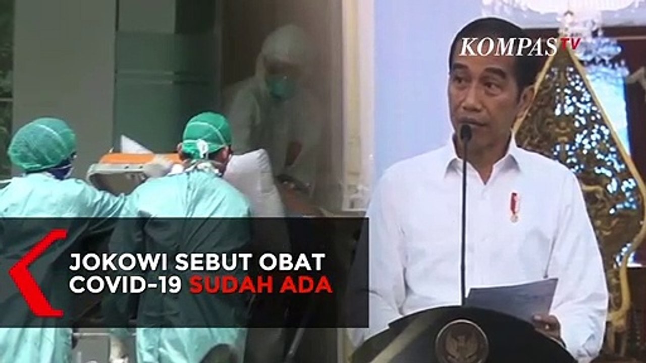 [TERBARU] Jokowi Sebut Obat Covid-19 Sudah Ada, Pemerintah Pesan 5 Juta Butir!