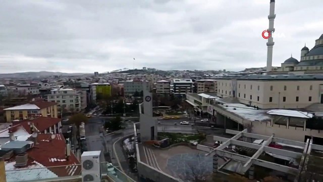 Kocatepe Camii'nde Cuma Namazı Vakti Sessizlik Hakim