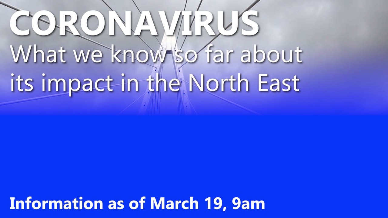 Coronavirus in the North East: March 19 data