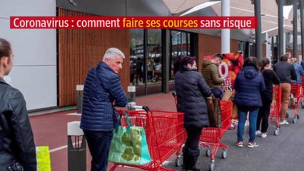 Coronavirus : comment faire ses courses sans risque