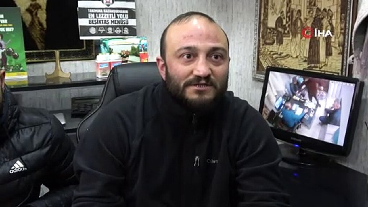 Müşteri hapşırdı mağaza karıştı